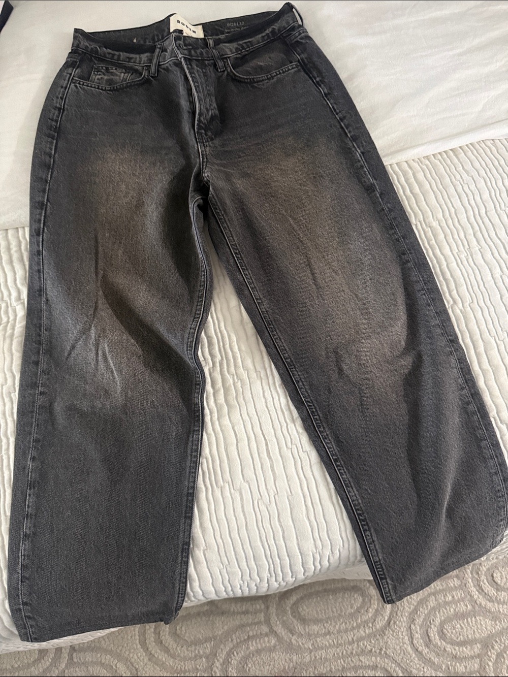 Women’s Boden Washed Black Jeans